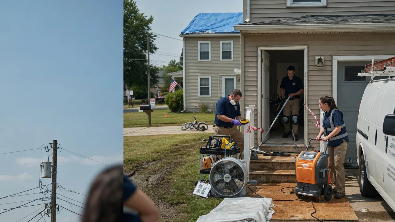 Water Damage Repair in Rachel, WV near me